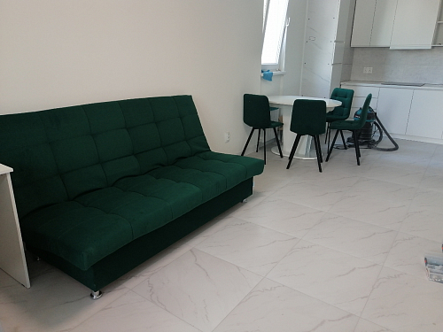 Стул на металлокаркасе Чилли К черный / зеленый фото покупателя 128