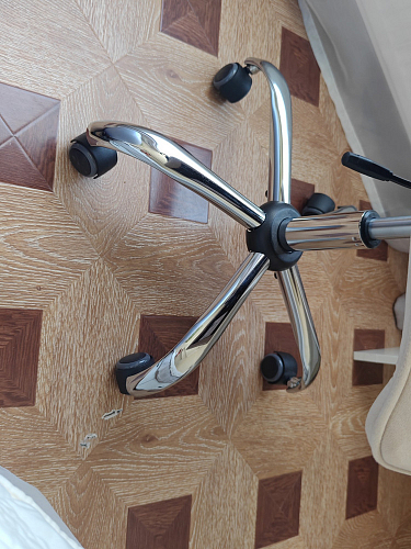 Компьютерное кресло One/Ван флок бежевый 7 фото покупателя 10