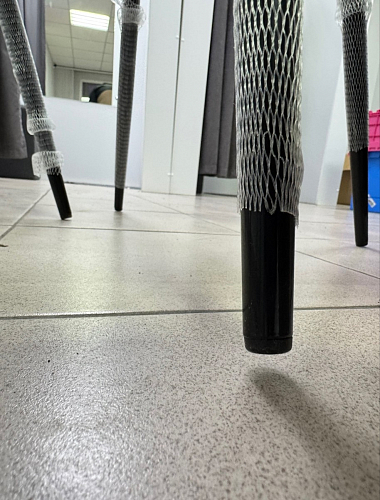 Стул на металлокаркасе Седа К крутящийся светло-серый / белый фото покупателя 216