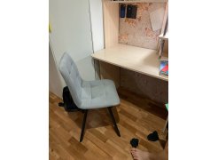 Стул на металлокаркасе Чилли розовый / черный каркас фото покупателя 98