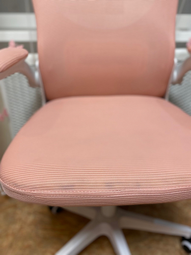 Компьютерное кресло Konfi pink / white фото покупателя 8