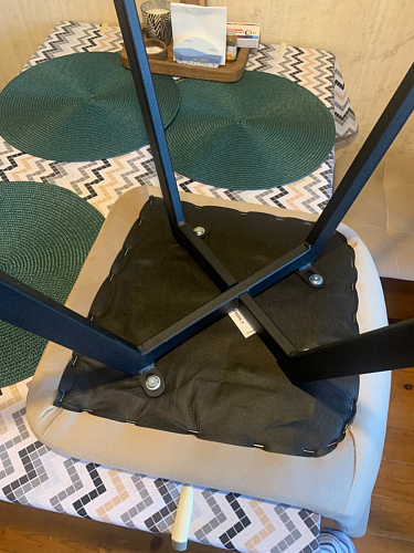 Стул на металлокаркасе Чилли бирюзовый / черный фото покупателя 1180