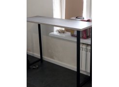 Барная стойка Дилан Лофт 120х40х90 бетон светлый фото покупателя 55