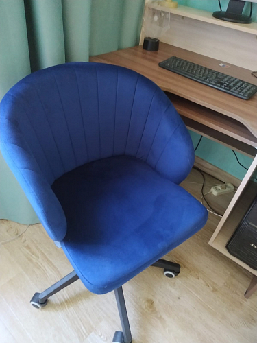 Компьютерное кресло Пард confetti silver серый / черный фото покупателя 206