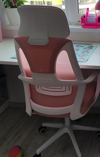 Компьютерное кресло Golem dark gray / white фото покупателя 2