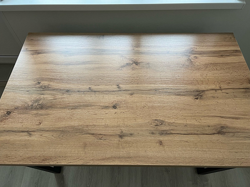 Стол раскладной Лота Лофт 120 25 мм юта / черный матовый фото покупателя 82