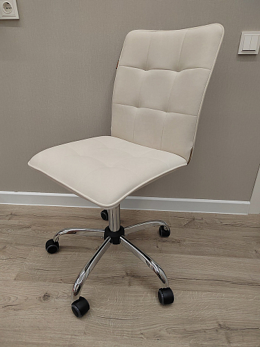 Компьютерное кресло One/Ван флок серый 29 фото покупателя 49