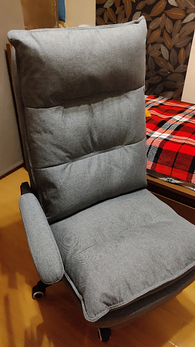 Компьютерное кресло Rapid серое фото покупателя 99