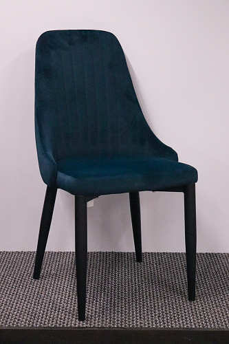 Стул на металлокаркасе Kora beige / black из шоурума 15