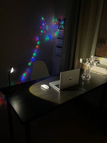 Пластиковый стул Eames PC-015 серо-голубой / дерево фото покупателя 89