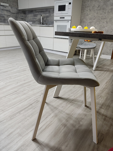 Стул на металлокаркасе Челси К бирюзовый / черный фото покупателя 83