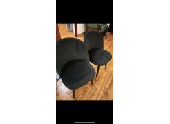 Стул на металлокаркасе Gabi 1 бежевый / черный с серебряными наконечниками фото покупателя 623