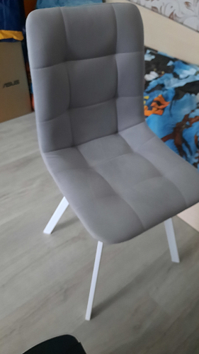 Стул на металлокаркасе Чилли бирюзовый / черный фото покупателя 811