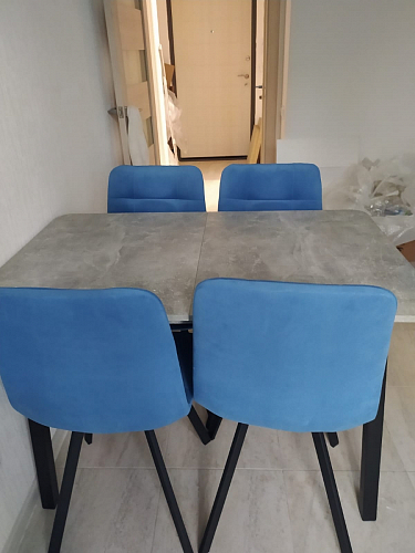 Комплект стульев Чилли 2 шт бежевый / черный фото покупателя 230