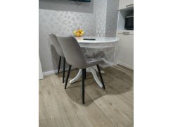 Стул на металлокаркасе Вейв темно-серый / черный фото покупателя 51