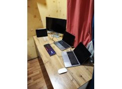 Письменный стол Сантия 120 дуб вотан / белый фото покупателя 7