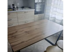 Стол Лота Лофт 120 25 мм сабия / черный матовый фото покупателя 189