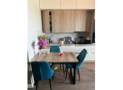 Стол Лота Лофт 120 25 мм сабия / черный матовый фото покупателя 18