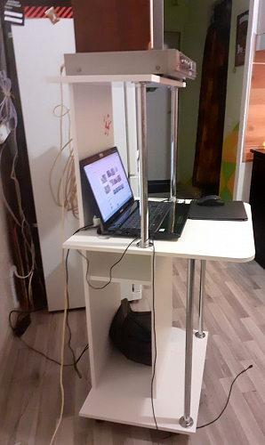 Компьютерный стол КСТ-12 венге фото покупателя 13