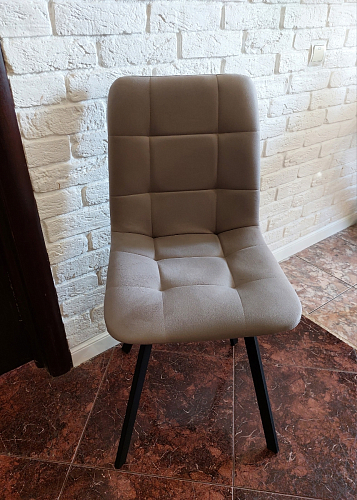 Стул на металлокаркасе Чилли зеленый / белый каркас фото покупателя 210