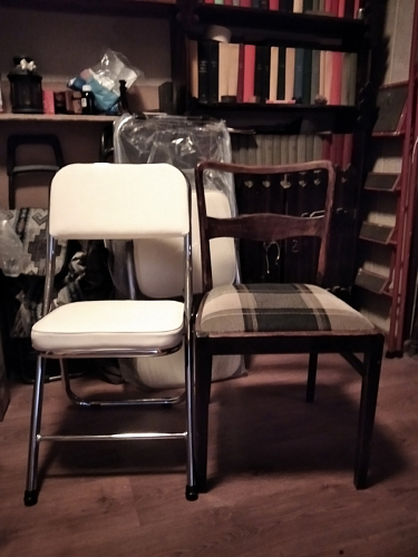Стул Chair раскладной белый фото покупателя 15