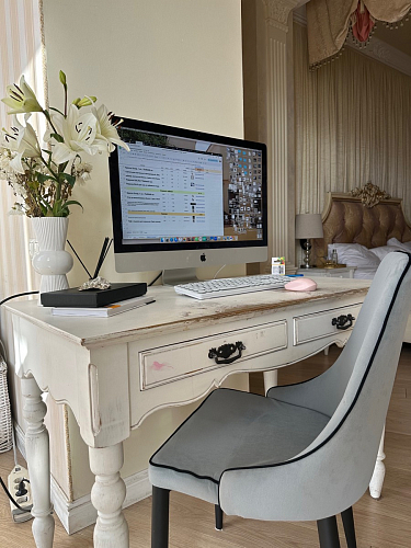 Стул на металлокаркасе Kora black / gray фото покупателя 283