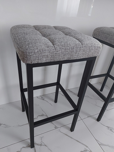 Барный стул Лофт катания минт / белый матовый фото покупателя 314