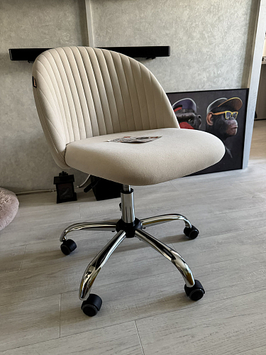 Компьютерное кресло Melody молочное фото покупателя 112