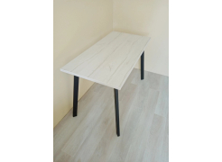 Стол Тринити Лофт 120 32 мм бетон / черный матовый фото покупателя 263