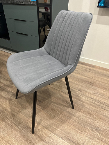 Комплект стульев Вейв 4 шт светло-серый / черный фото покупателя 91