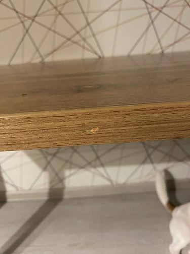 Стол Лота Лофт 120 25 мм сабия / белый матовый фото покупателя 134