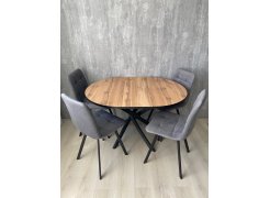 Стул на металлокаркасе Чилли светло-серый / черный фото покупателя 452