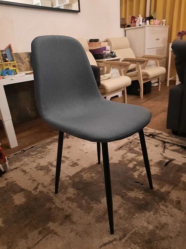 Стул на металлокаркасе Lilu pink / black фото покупателя 10