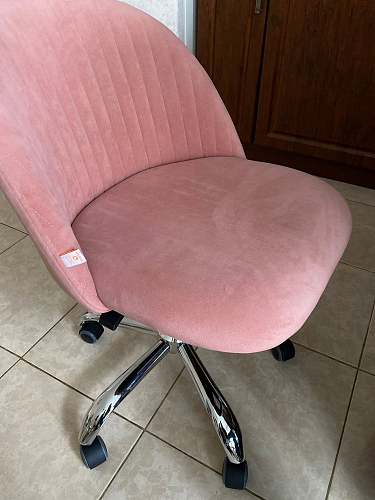 Компьютерное кресло Melody/Мелоди молочное фото покупателя 32