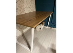 Стол Лота Лофт 120 25 мм сабия / черный матовый фото покупателя 162