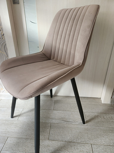 Комплект стульев Седа К 2 шт латте / черный фото покупателя 335