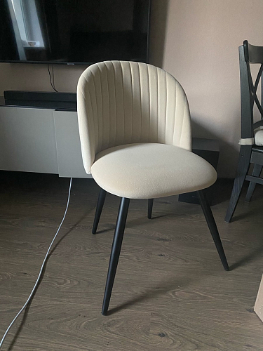 Стул на металлокаркасе Gabi green / black / silver фото покупателя 292