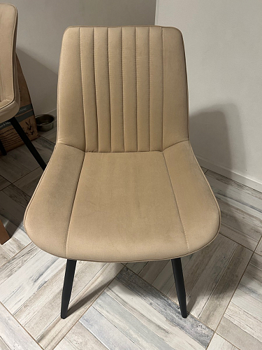 Стул на металлокаркасе Седа К кирпичный / черный фото покупателя 249