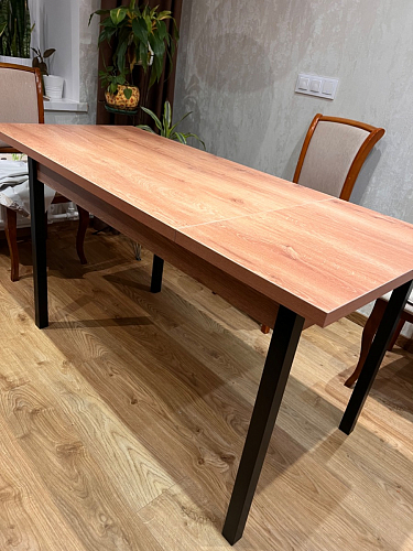 Стол Оригон сонома / черный матовый фото покупателя 27