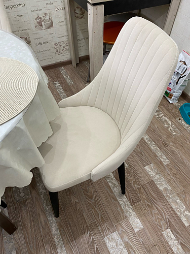 Стул на металлокаркасе Kora gray / black фото покупателя 171