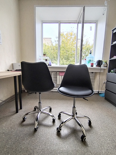 Компьютерное кресло Kolin с подушкой clear / white фото покупателя 238