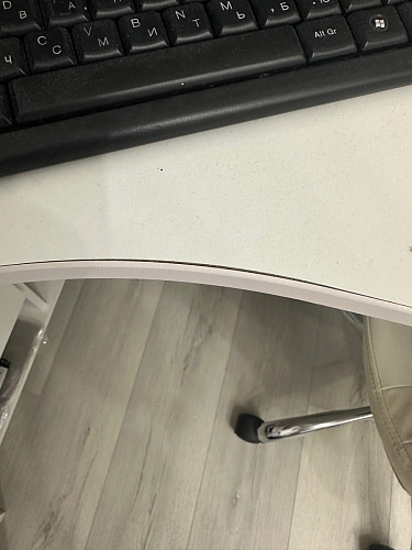 Письменный стол СПм-25 правый белый фото покупателя 43