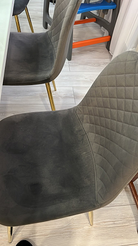 Стул на металлокаркасе Dabl wine red фото покупателя 66