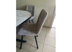 Стул на металлокаркасе Чилли розовый / черный каркас фото покупателя 548