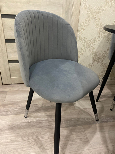 Стул на металлокаркасе Gabi-1 wine red / black фото покупателя 467