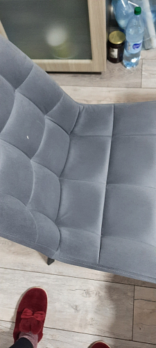 Стул на металлокаркасе Челси бирюзовый / черный фото покупателя 246