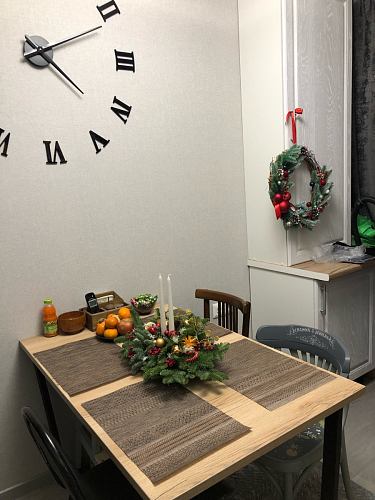 Деревянный стол Лота Лофт 140х80 черный матовый / бетон светлый фото покупателя 320