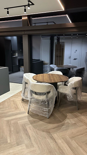 Стол Барел 110 белый / белый фото покупателя 15