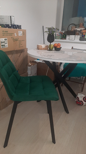 Комплект стульев Форт 4 шт кирпичный / чёрный фото покупателя 258