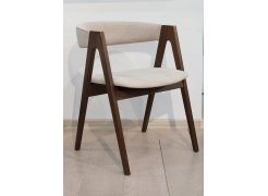 Кресло Kaede beige / темный орех из шоурума 5